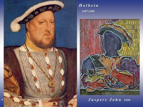 The inteligent eye Masterclass 2007 Holbein Jasper John